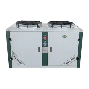 Unité de condensation de ventilateur silencieux en tôle Durable de marque XingMao pour refroidisseur et congélateur de chambre froide 10HP