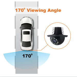 Cámara de Reversa con Líneas de Guía, 12V Universal, Impermeable IP68, Visión Nocturna AHD 720P, 160 Grados - Product Image 4