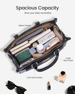 LOVEVOOK Wholesale Luxury Trend <strong>Satchel</strong> PU Leather Crossbody Shoulder <strong>Bag</strong> <strong>for</strong> <strong>Women</strong> Ladies Purses and Handbags Tote <strong>Bags</strong> - Product Image 4