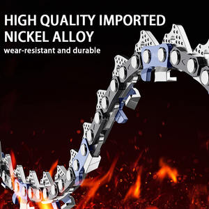 Fabricante OEM 3/8 Gauge 72DL Full cinzel Logging Chainsaw Cadeia para motosserras a gasolina Anti-kickback Low-vibração Características - Product Image 4