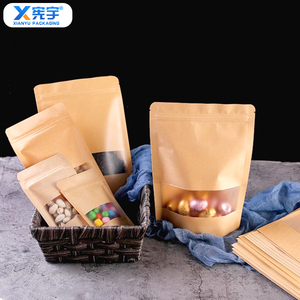 Sachet refermable personnalisé en papier kraft brun, anti-odeur, pour le stockage alimentaire des épices, de la <span class=keywords><strong>cannelle</strong></span>, des grains de poivre du Sichuan et des piments. - Product Image 3