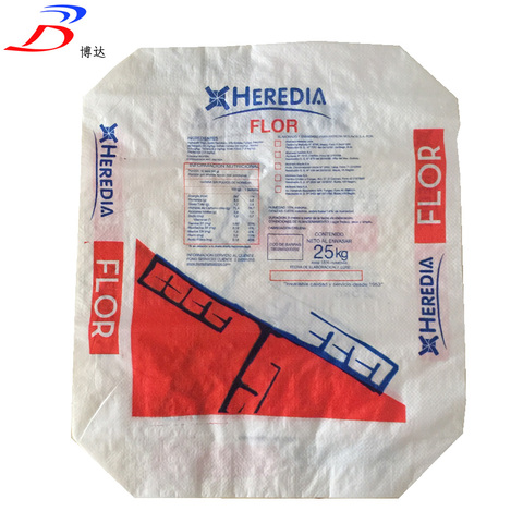 25 KG 50KG  Block Bottom PP Woven Cement Bag, Valve Bag, White Cement Bag.