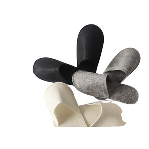 Chaussons <span class=keywords><strong>de</strong></span> sauna antidérapants en feutre pour le commerce extérieur, vente en gros, pour clubs <span class=keywords><strong>de</strong></span> spa, hôtels, bains <span class=keywords><strong>de</strong></span> vapeur, avec impression artisanale - Product Image 3