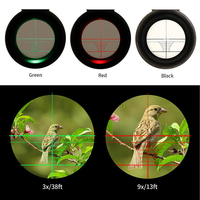 Longue-vue de chasse télescopique en aluminium 3-9X40mm à longue portée avec champ de vision de 29 pieds et monture 11mm/20mm
