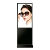 Pantallas Interactivas de Piso con Pantalla LCD LED Inteligente de 55 Pulgadas, Pantalla Táctil Capacitiva, Señalización Digital, Kiosco Vertical para Interiores de Centros Comerciales