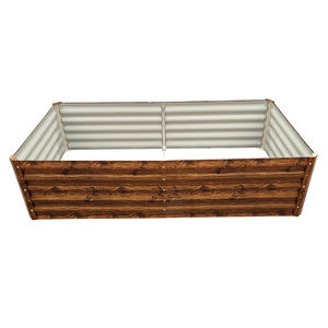 Fioriera Rettangolare in Metallo per Giardino, Produzione all'Ingrosso per Progetti di Giardinaggio - Product Image 1