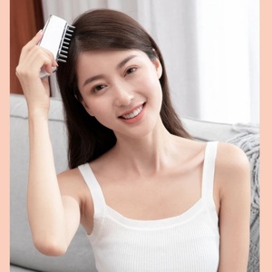Custom logo EMS Electric Rechargeable Hair <b>Scalp</b> <b>Massage</b> Devices Head Massager <b>Brush</b> - Product Image 6