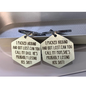 Customized Cow Leather Elegant Pet ID <b>Tag</b> Quick Release Hexagon Design Personalized Pet Name Contact Engraving for Dogs Cartoon - Product Image 2