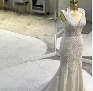 Design speciale per abito da <span class=keywords><strong>damigella</strong></span> d'onore pizzo granatina abito da <span class=keywords><strong>sposa</strong></span> di vendita calda moda donna Sexy <span class=keywords><strong>sposa</strong></span> OEM Anti personalizzato bianco Vintage - Product Image 3