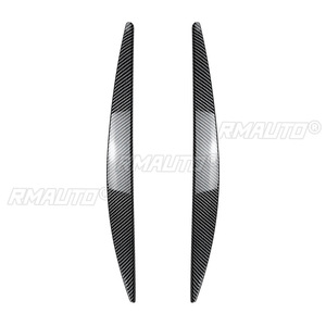 2 pièces de garnitures de phares de voiture pour Skoda Octavia MK3 2015-2017, autocollants de phares, garnitures de phares - Product Image 3