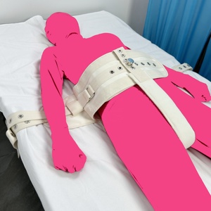 <span class=keywords><strong>Bondage</strong></span> Cintura <span class=keywords><strong>Restraint</strong></span> Belt BDSM Belly Strap Fechadura Magnética para Cama <span class=keywords><strong>Restraint</strong></span> Asilo Paciente Maníaco Cosplay Sexo Arnês Abdômen - Product Image 6