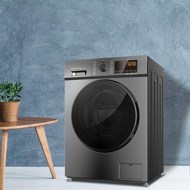 10kg Washing Machine Automatic Frequency Conversion Intelligent Household Drum Washing Machine with Drying