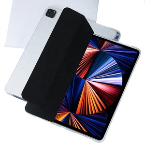 Cover posteriore in TPU trasparente smerigliato custodia protettiva per Tablet in pelle PU antiurto per <span class=keywords><strong>iPad</strong></span> <span class=keywords><strong>Pro</strong></span> <span class=keywords><strong>12.9</strong></span> - Product Image 5