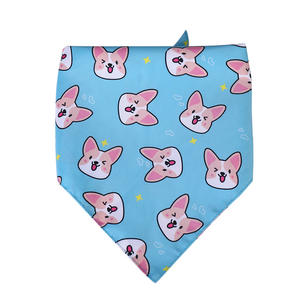Tanpopo sells new cute for <b>dogs</b>, double-sided double-layer <b>dog</b> pet triangle <b>scarves</b> - Product Image 4