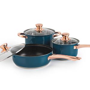 Juego De Ollas De Acero inoxidable para cocina, juego De Ollas antiadherentes, utensilios De cocina - Product Image 1