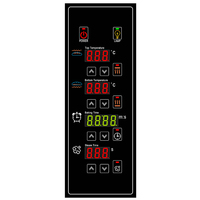 Panel de Control Digital para Horno Eléctrico, Controlador PID de Temperatura para Panadería, Control Independiente por Capas