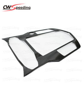 Intérieur de console centrale en fibre de carbone naturelle pour Lamborghini Aventador LP700-4 2011-2015 - Product Image 4