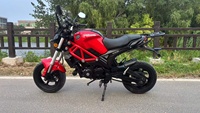 YINGANG 150 150cc Moto Mini Rétro Monocylindre Refroidie par Air ABS Idéale pour les Trajets Urbains et les Loisirs