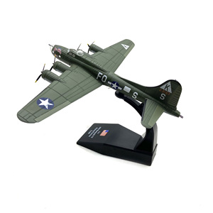 Modelo <span class=keywords><strong>de</strong></span> Avión Bombardero Militar Clásico B-17 Flying Fortress <span class=keywords><strong>de</strong></span> la Segunda <span class=keywords><strong>Guerra</strong></span> Mundial a Escala 1/144 para Coleccionistas - Product Image 1