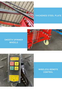 Listrik perancah lift pengendali jarak jauh Mobile mengangkat Platform kawat tali kerekan baja ritel baru Restoran - Product Image 3