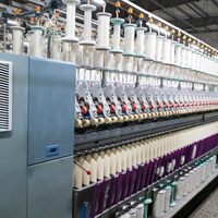 Machine à filer à anneaux humides motorisée TONGDA FX526 18,5 kW 256-320 fuseaux