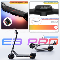 Carte mère de contrôleur MODTEK 55KM/H E3 PRO, déverrouillage du limiteur de vitesse, potentiel de vitesse pour les pièces de scooter électrique Ninebot Segway E3 PRO