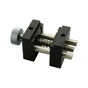 Miniature Bench Vise <b>Small</b> Precision Model <b>Tool</b> Black And Silver Manual Drive For Gundam Assembly - Product Image 1