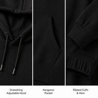Ensemble de survêtement deux pièces chaud d'hiver avec sweat à capuche et pantalon de jogging, support OEM ODM pour hommes et femmes, tenue décontractée ample pour le sport et le streetwear quotidien
