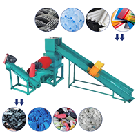 Système de lavage de films en PVC, PET, PP, PE et PC, ligne de lavage de plastique, broyeur de matériaux plastiques durs à vendre