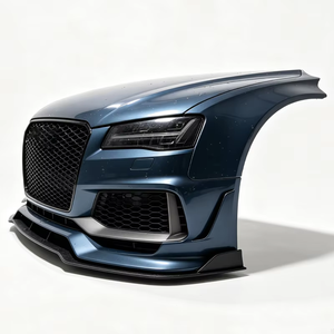 Pare-chocs avant d'occasion démonté OE 4N8807105, avec trous pour capteurs PDC et laveurs, pièces de carrosserie pour <span class=keywords><strong>Audi</strong></span> <span class=keywords><strong>S8</strong></span> <span class=keywords><strong>RS8</strong></span> A8 D5 4N8 2018-2021 - Product Image 6