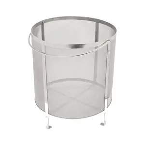 Keranjang Filter Jala Mikro 300 Mikron Bir Homebrew Filter Bir Stainless Steel Ember Bir