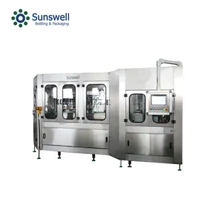 Automatic beer cans rinser filler and seamer beverage can filling machine