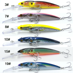 Leurre dur de pêche Selco en vente flash, leurre de pêche en eau salée de qualité supérieure, leurres durs <span class=keywords><strong>Sasuke</strong></span> à flottaison lente, leurre articulé - Product Image 3