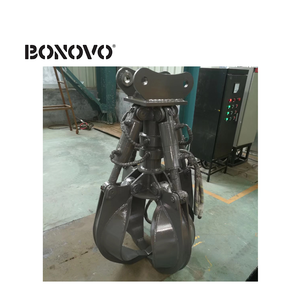 BONOVO <span class=keywords><strong>Grappin</strong></span> <span class=keywords><strong>à</strong></span> déchets Nouveau <span class=keywords><strong>grappin</strong></span> hydraulique rotatif robuste pour excavatrice de 10 <span class=keywords><strong>à</strong></span> 45 tonnes - Product Image 5