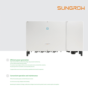 Inversor Solar Trifásico Conectado a la Red SHENHAUR <span class=keywords><strong>Sungrow</strong></span> de 250kW 270V-480V MPPT para Sistemas de Energía Solar - Product Image 2