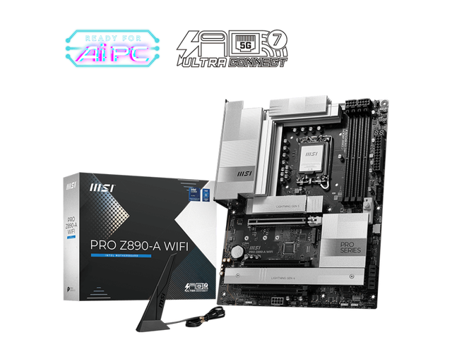 Brand New MS1 PRO Z890-A WIFI Gaming Motherboard 4xDDR5 UDIMM LGA 1851 Supports Ultra Processor Computer Motherboard