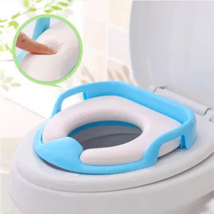 Siège de toilette pour perte de poids, pot pour enfants, siège multicolore avec tampon rigide souple, multifonctionnel