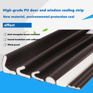 Striscia Sigillante per Porte in Acciaio Inox Antifurto per Interni, Isolamento Acustico e Termico Autoadesivo - Product Image 4