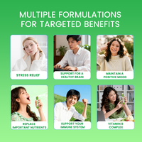 Complejo Vegano de Vitamina B en Spray Líquido Sabor Frambuesa Lifeworth - Mejora la Absorción, Energía, Estado de Ánimo y Sistema Nervioso