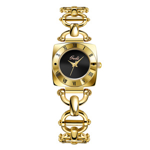 Reloj vintage de aleación, reloj de pulsera de lujo totalmente de cobre, reloj de cuarzo retro y exquisito para mujer - Product Image 4