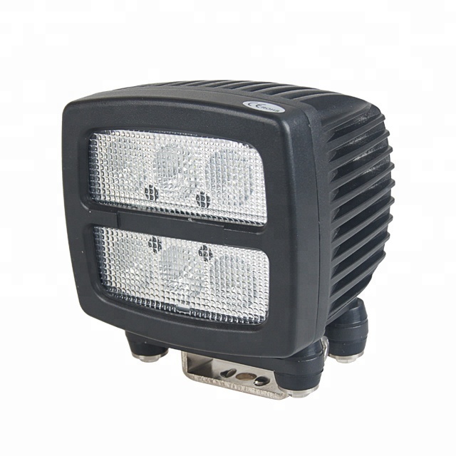 9-80V Square IP68 Water Proof Work Light 60W LED Work Light for Truck Off Road Tractor Heavy Equipments