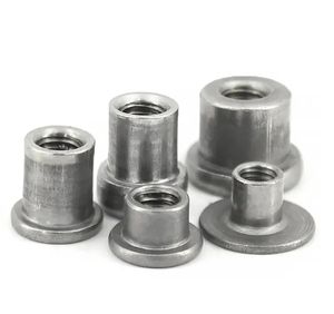 M4น๊อต M10หัวไหล่ <span class=keywords><strong>M8</strong></span> M5ตัวน็อตหัวกลมหัวน๊อตเชื่อมกับหน้าแปลนสำหรับรถ - Product Image 1