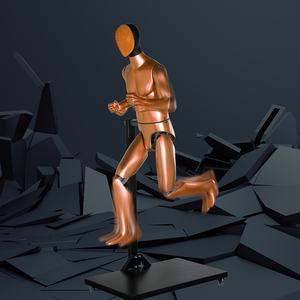 Hiển Thị <span class=keywords><strong>Robot</strong></span> Mannequin Di Chuyển Người Giả Poupe Mannequin - Product Image 4