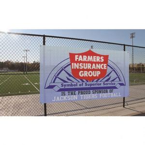 Customized Design Outdoor Hanging Sport Event Advertising <b>Banners</b> Digital Printing Fence Custom Polyester Mesh Fabric <b>Banner</b> - Product Image 3