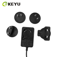 Adaptateurs d'alimentation à prise interchangeable AC DC 5V 9V 12V 1a 2a 24W avec alimentation universelle multi-prises