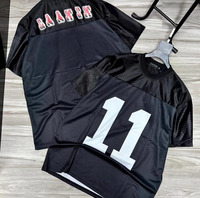 Maillot personnalisé maille T-shirts polyester Spandex sérigraphie Boxy t-shirts surdimensionnés vêtements de football football maillot pour hommes