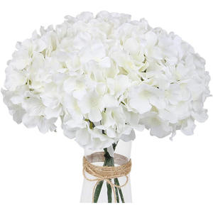 清仓折扣绣球花人造花头茎逼真触感适合婚礼圣诞布置持久3-5年 - Product Image 6