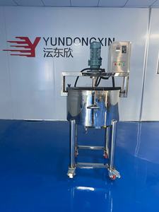 Chemische Machines Mengtank Hoge Kwaliteit Dubbellaags Elektrische Verwarming Vloeibare Verf Kleur Wasmiddel Maken Equidiment - Product Image 2