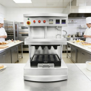 Machine à fabriquer des tartelettes et des biscuits automatiques en acier inoxydable pour pâtisseries, 220V - Product Image 2