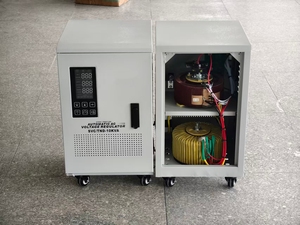 เครื่องปรับแรงดันไฟฟ้าอัตโนมัติแบบเฟสเดียว 10kva 20kva 30kva ทองแดงเซอร์โว Svc 220v - Product Image 2